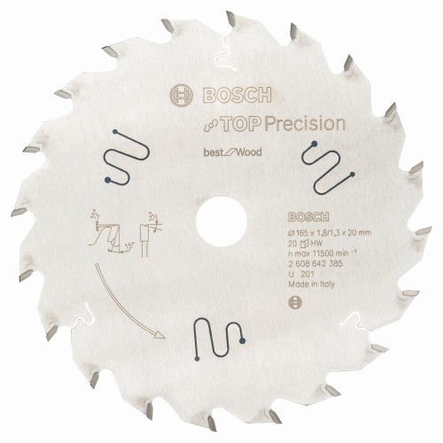 Hoja de sierra circular Top Precision Best for Wood