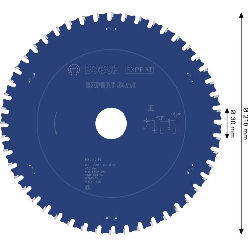 Hoja de sierra circular Expert for Steel