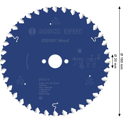Hoja de sierra circular Expert for Wood