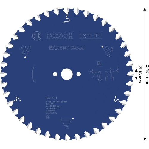 Hoja de sierra circular Expert for Wood