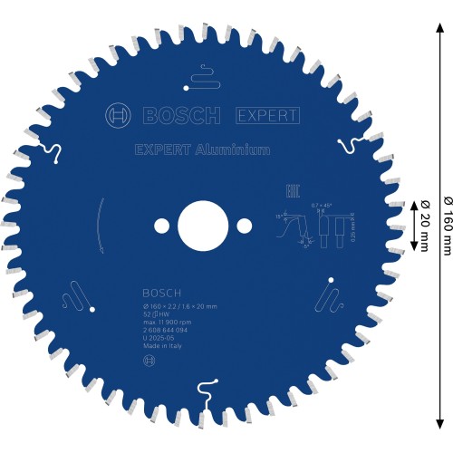 Disco de sierra circular Expert for Aluminium