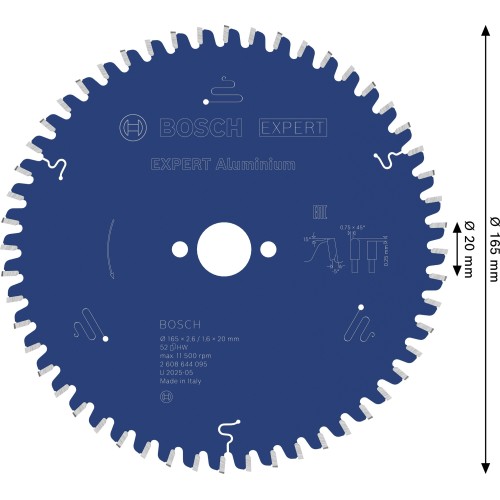 Disco de sierra circular Expert for Aluminium
