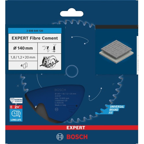 Disco de sierra circular Expert for Fibre Cement