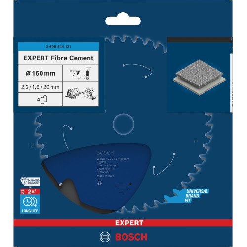 Disco de sierra circular Expert for Fibre Cement