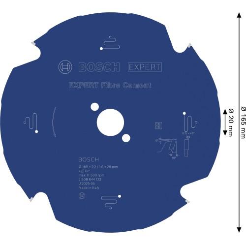 Disco de sierra circular Expert for Fibre Cement