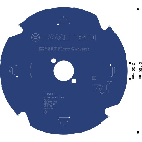 Disco de sierra circular Expert for Fibre Cement