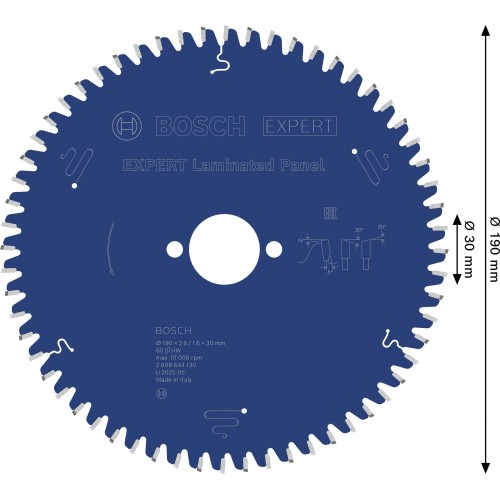 Hoja de sierra circular Expert for Laminated Panel