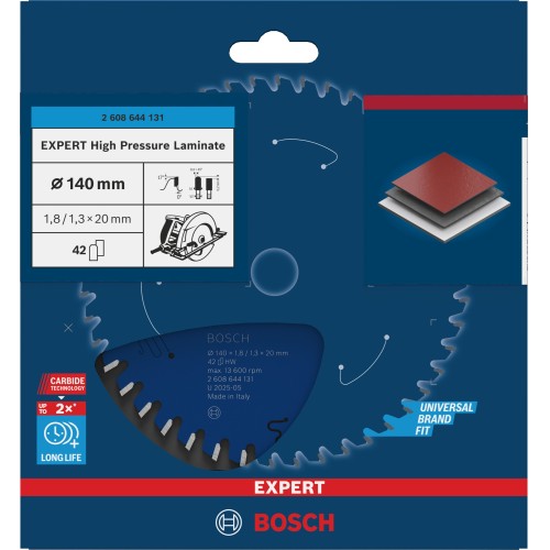 Hoja de sierra circular Expert for High Pressure Laminate