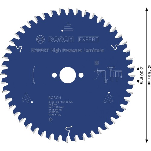 Hoja de sierra circular Expert for High Pressure Laminate