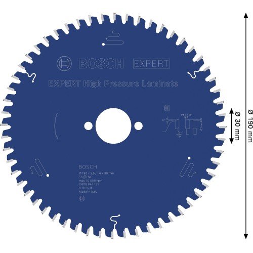 Hoja de sierra circular Expert for High Pressure Laminate