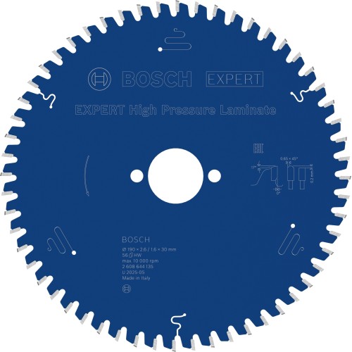 Hoja de sierra circular Expert for High Pressure Laminate