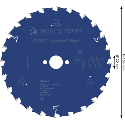 Hoja de sierra circular Expert for Construct Wood