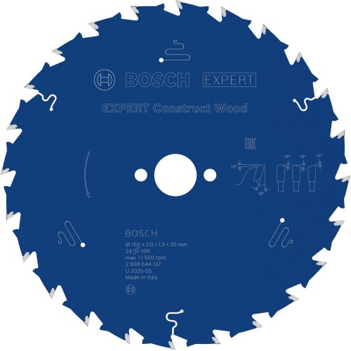 Hoja de sierra circular Expert for Construct Wood