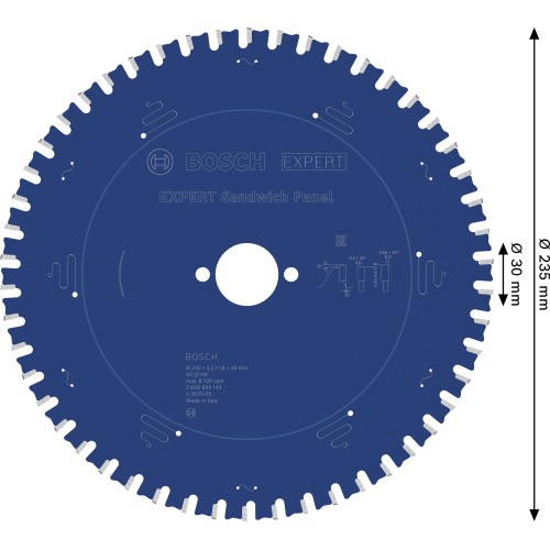 Hoja de sierra circular Expert for Sandwich Panel
