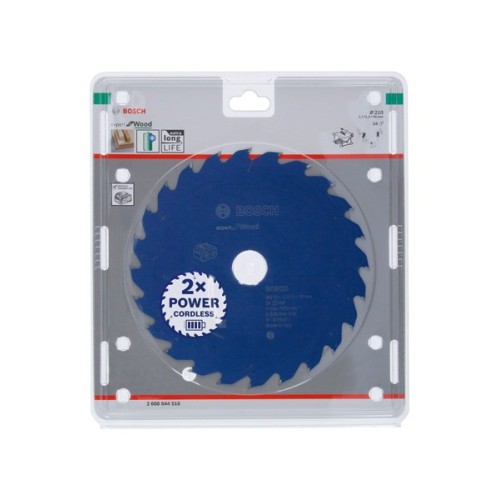 Disco de sierra circular Expert for Wood para sierras sin cables 210 x 1,7/1,2 x 30 T24