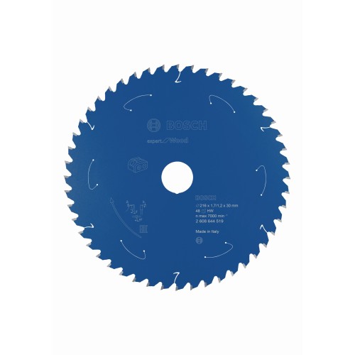 Disco de sierra circular Expert for Wood para sierras sin cables 216 x 1,7/1,2 x 30 T48