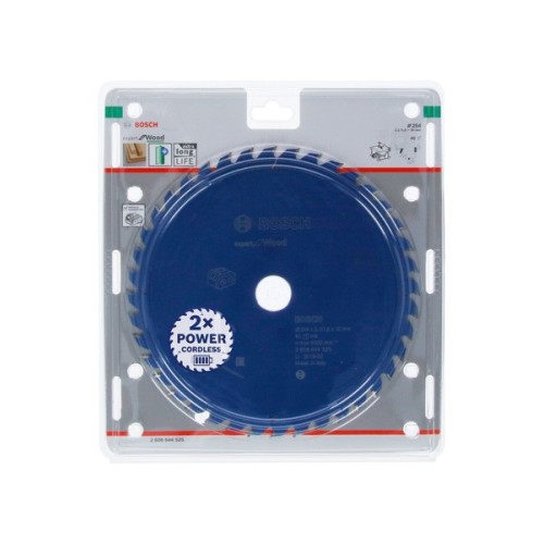 Disco de sierra circular Expert for Wood para sierras sin cables 254 x 2,1/1,6 x 30 T40