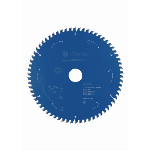 Disco de sierra circular Expert for Aluminium para sierras sin cables 216 x 2/1,4 x 30 T66