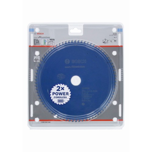 Disco de sierra circular Expert for Aluminium para sierras sin cables 254 x 2,4/1,8 x 30 T78