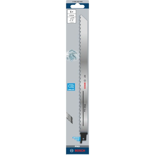 Hoja PRO Ice S1211K, 1,25 x 19 x 300 mm, 5 unidades