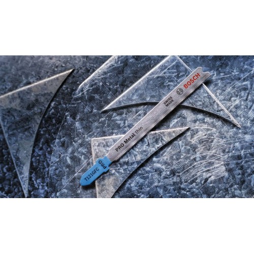 Hoja de sierra de calar PRO Metal thin T121GFC 92 mm, 2 uds.