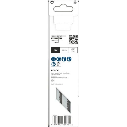 Hoja de sierra de calar PRO Metal Sandwich T718BF, 180 mm, 5 uds.