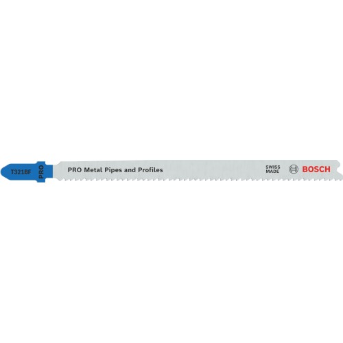 Hoja de sierra de calar PRO Metal Pipes and Profiles T321BF, 132 mm, 25 uds.