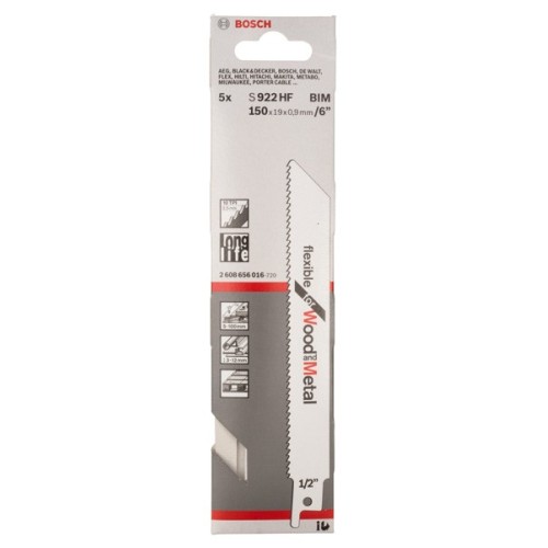 Hoja de sierra sable S 922 HF
