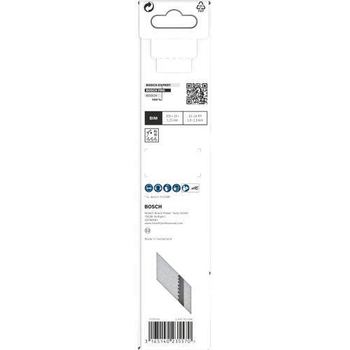 Hoja PRO Metal Demolition S1025VF 1,25 x 19 x 200 mm, 5 unidades