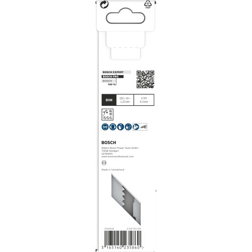 Hoja PRO Window Demolition S611DF 1,25 x 19 x 150 mm, 2 unidades