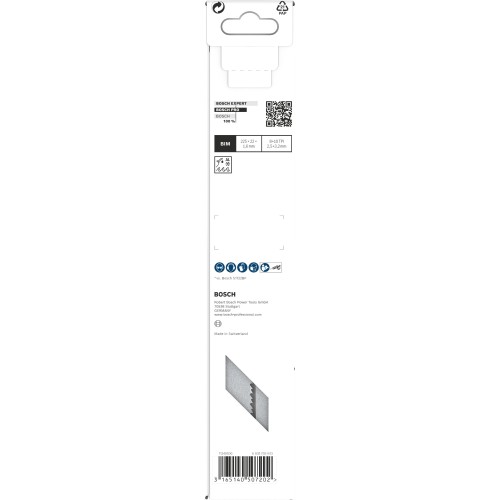 Hoja PRO Thick Metal Demolition S1130CF 1,6 x 22 x 225 mm, 5 unidades