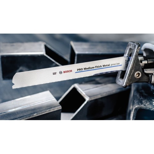 Hoja PRO Medium-Thick Metal precise S1137BEF, 1,1 x 25 x 225 mm, 2 unidades