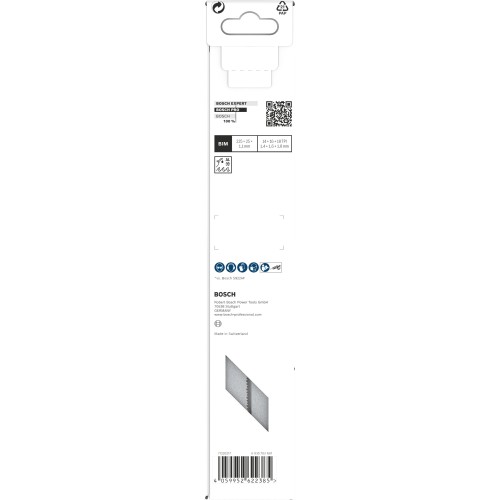 Hoja PRO Medium-Thick Metal precise S1137BEF, 1,1 x 25 x 225 mm, 2 unidades
