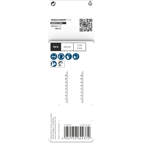 Hoja de sierra de calar PRO Wood precise T144DP 100 mm, 2 uds.