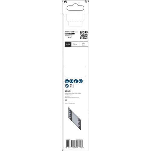 Hoja de sierra de calar PRO Wood precise T1044DP, 250 mm, 2 uds.
