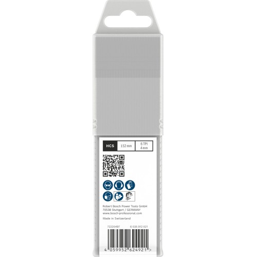 Hoja de sierra de calar PRO Wood precise T344DP 152 mm, 25 uds.
