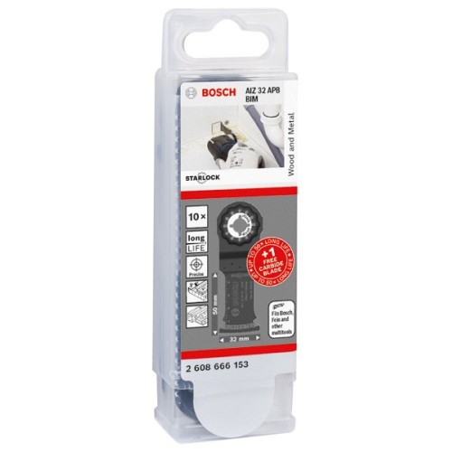 Set de 10 hojas para multiherramienta AIZ 32 APB + 1 EXPERT MultiMax AIZ 32 APIT