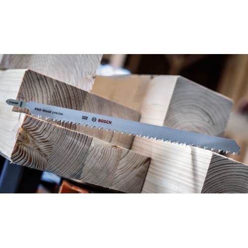 Hoja de sierra de calar PRO Wood precise T1044DP, 250 mm, 3 uds.
