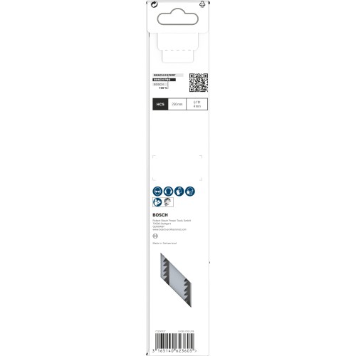 Hoja de sierra de calar PRO Wood precise T1044DP, 250 mm, 3 uds.