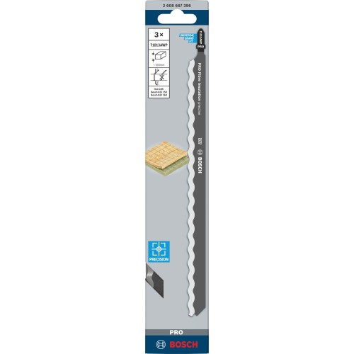 Hoja de sierra de calar PRO Fibre Insulation precise T1013AWP, 250 mm, 3 uds.