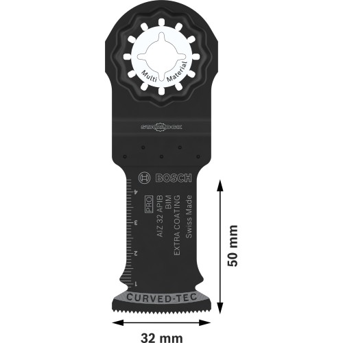 Hoja para corte de inmersión PRO AIZ 32 APIB, 32 x 50 mm, 10 unidades