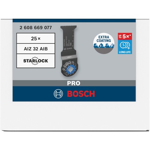 Hoja para corte de inmersión PRO AIZ 32 AIB, 32 x 50 mm, 25 uds.