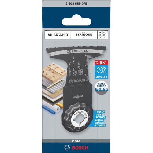 Hoja multiherramienta PRO AII 65 APIB, 65 x 40 mm