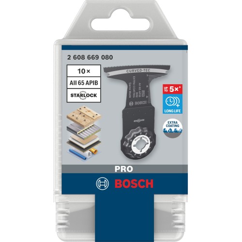 Hoja para corte de inmersión PRO AII 65 APIB, 65 x 40 mm, 10 uds.