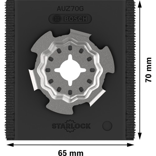 Lijadora de perfiles PRO AUZ 70 G, 70 x 65 mm, 5 unidades