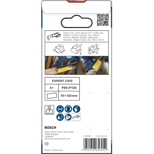 Lijadora de perfiles PRO AUZ 70 G, 70 x 65 mm, 5 unidades