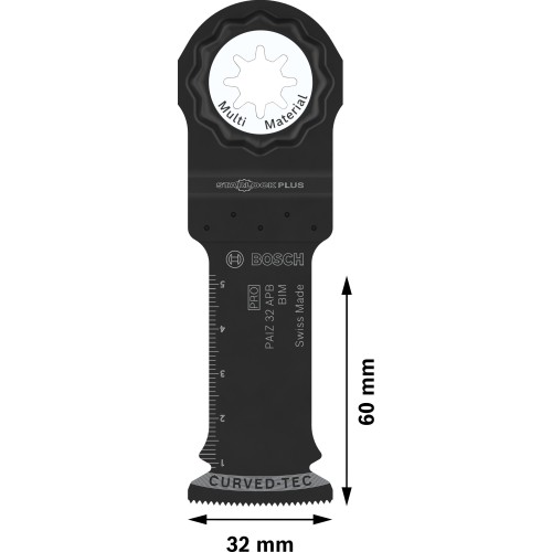 Hoja para corte de inmersión PRO PAIZ 32 APB, 32 x 60 mm, 10 uds.