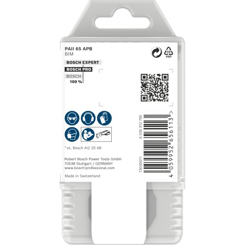 Hoja multiherramienta PRO PAII 65 APB, 65 x 55 mm, 10 uds.