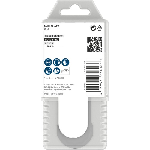 Hoja para corte de inmersión PRO MAII 52 APB, 52 x 75 mm, 10 uds.