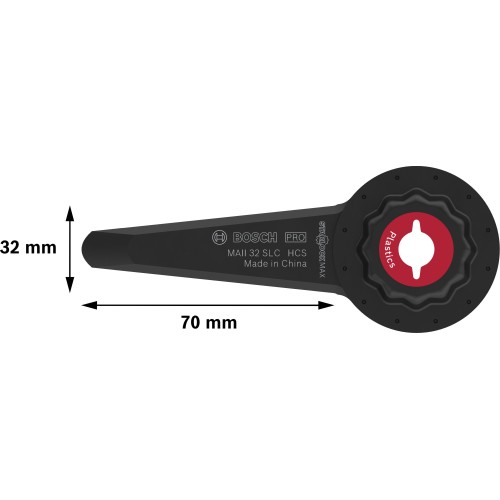 Cuchilla de lechada PRO MAII 32 SLC, 32 x 70 mm, 10 uds.